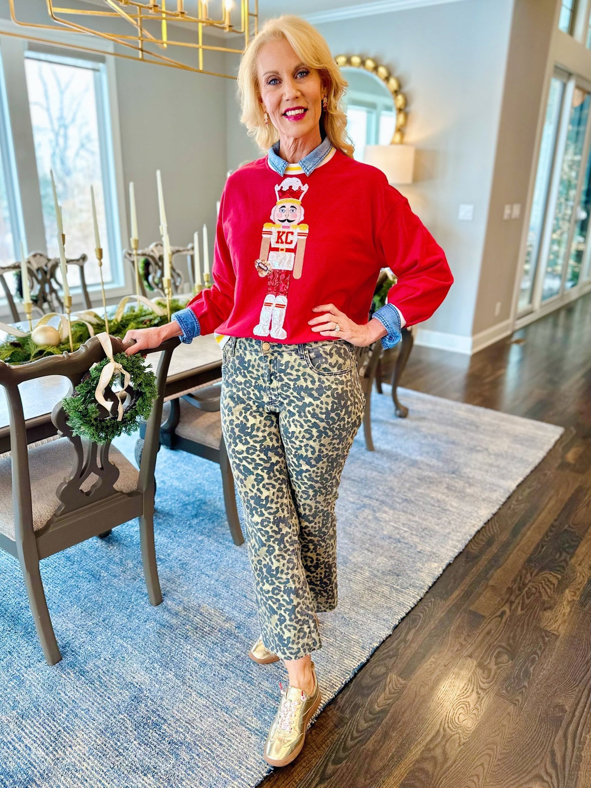 Custom KC Nutcracker Sweatshirt Queen of Sparkles X Amelia's Boutique - Amelia's Boutique
