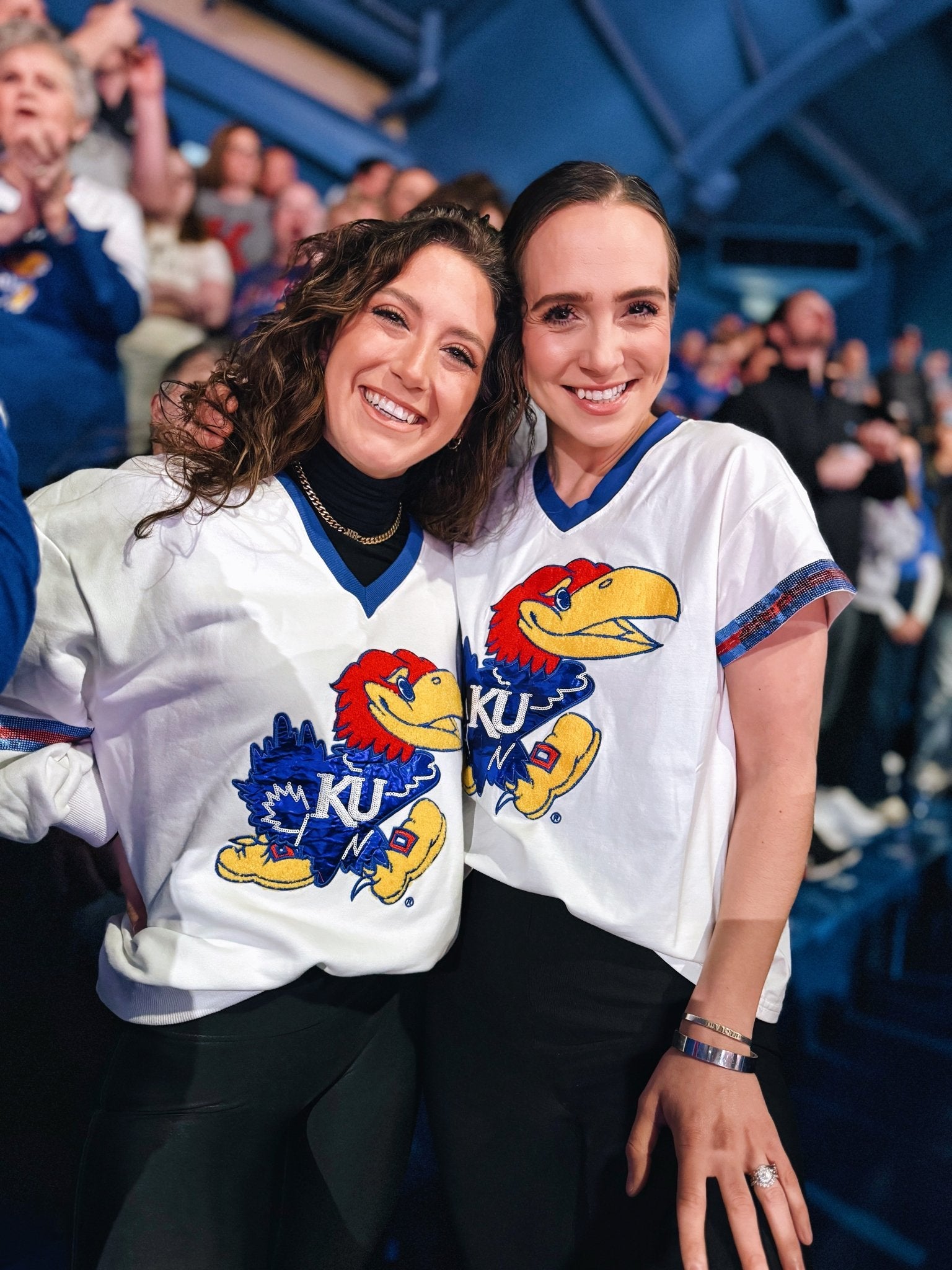 Licensed QOS KU Jayhawk Sweatshirt - Amelia's Boutique