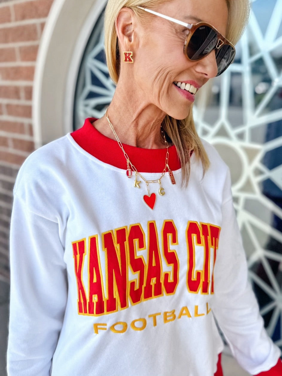 Kansas City Wide Neck Sweatshirt