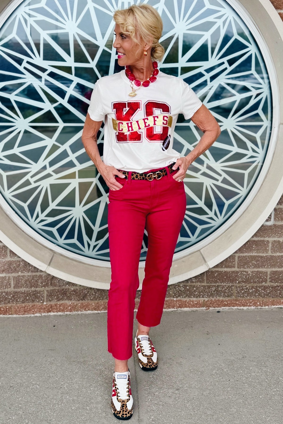 KC Banner Tee - Queen of Sparkles X Amelia's Boutique