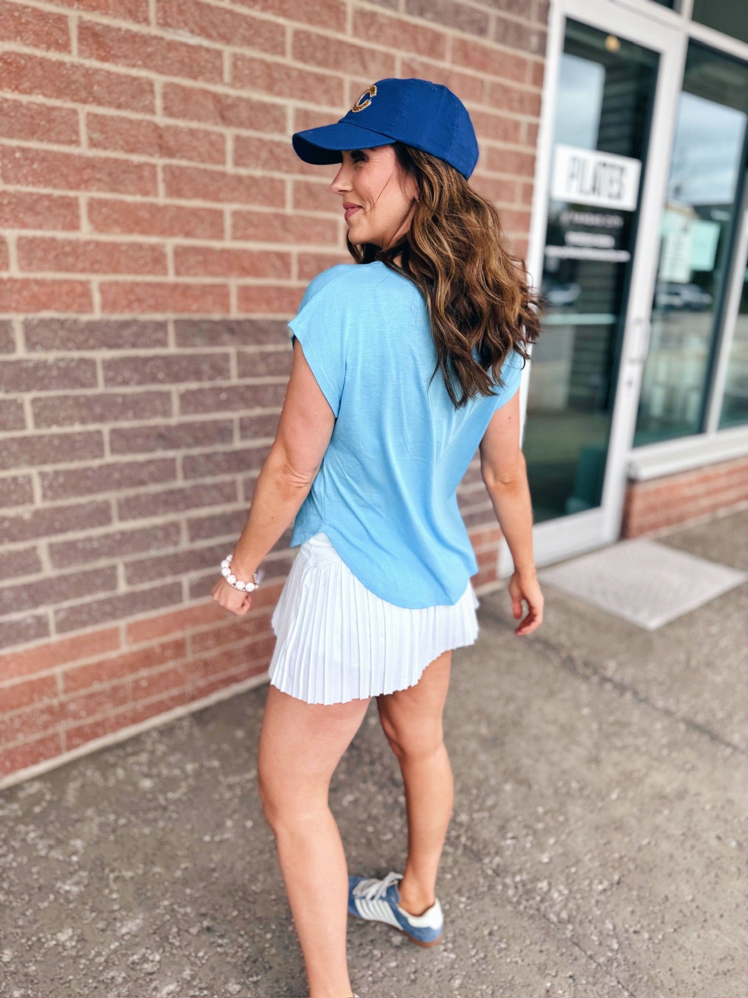 Kansas City Baseball Tee in Blue
