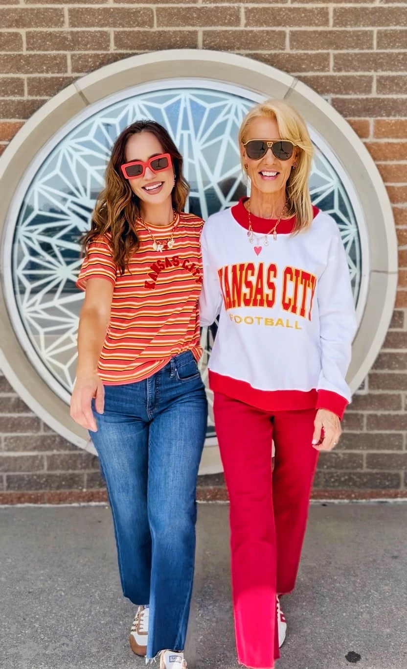 Kansas City Wide Neck Sweatshirt
