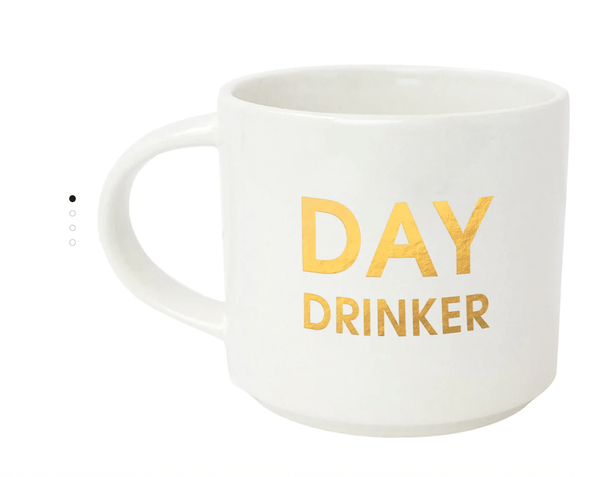 Adulting with Day Drinker Coffee Mug - Amelia's Boutique
