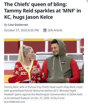 KC All Over Cardigan - Queen of Sparkles x Amelia's Boutique