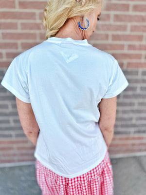 Women’s USA Fruits Tee by Queen of Sparkles