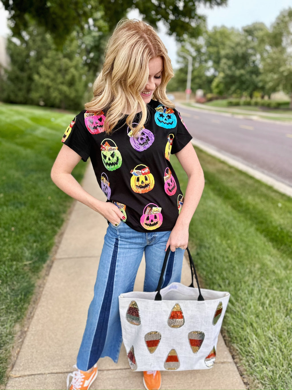 Queen of Sparkles Candy Basket Tee