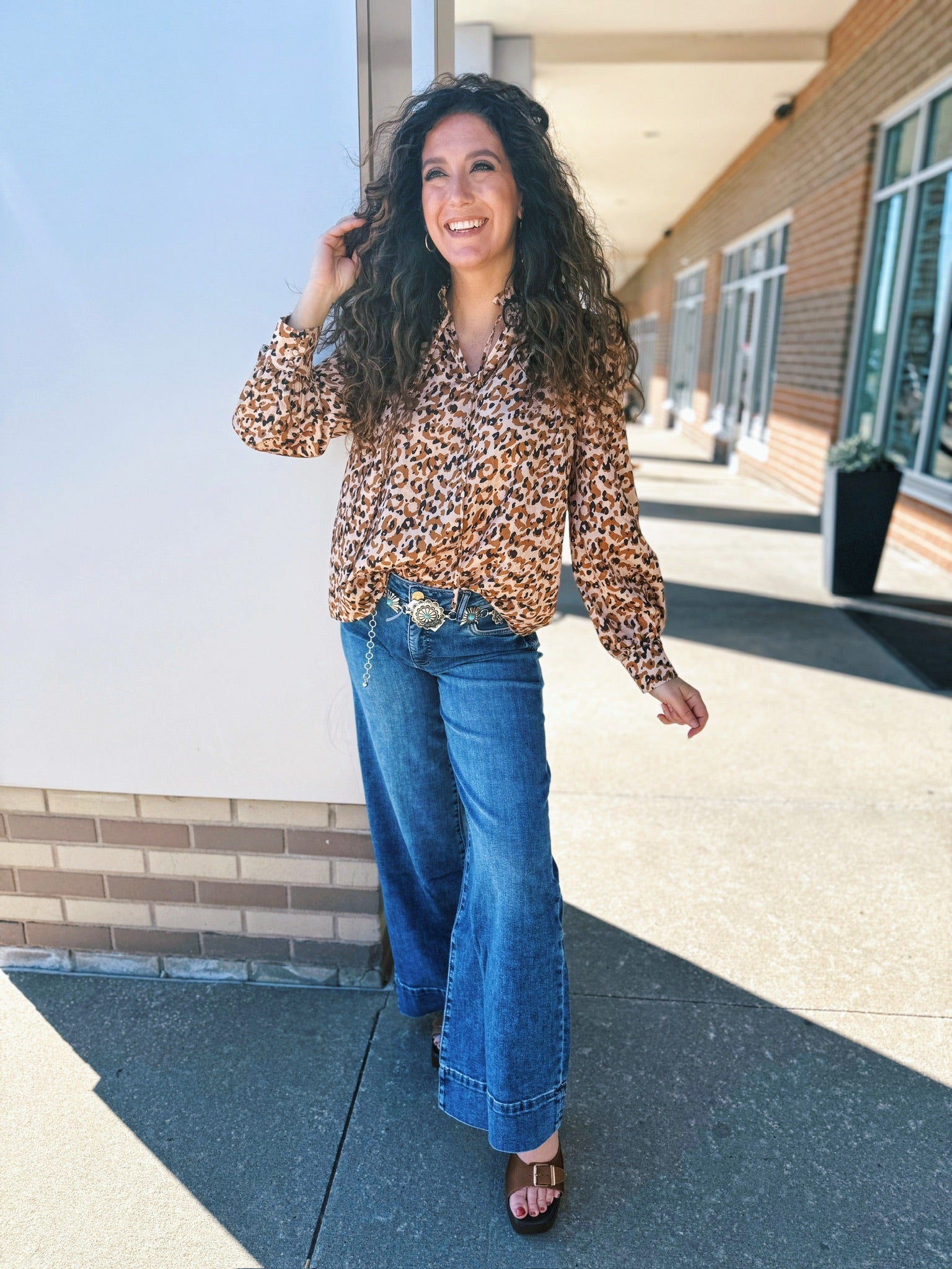 Women’s Cheetah Print Top
