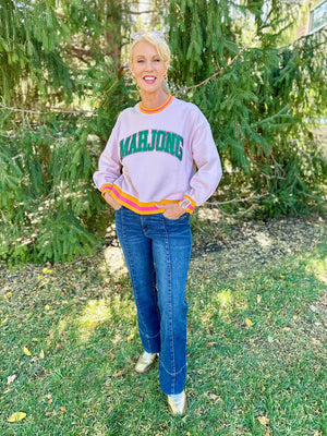 Queen of Sparkles Mahjong Sweatshirt