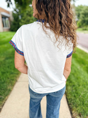 Licensed QOS KU Jayhawk Tee