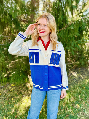 Jayhawks Varsity Cardigan