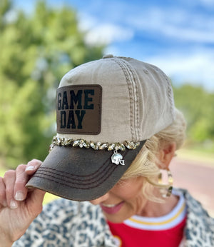 Jeweled Game Day Hat