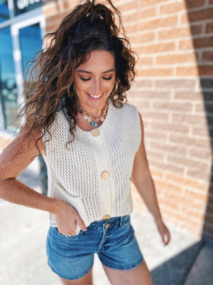 Knit Sweater Vest
