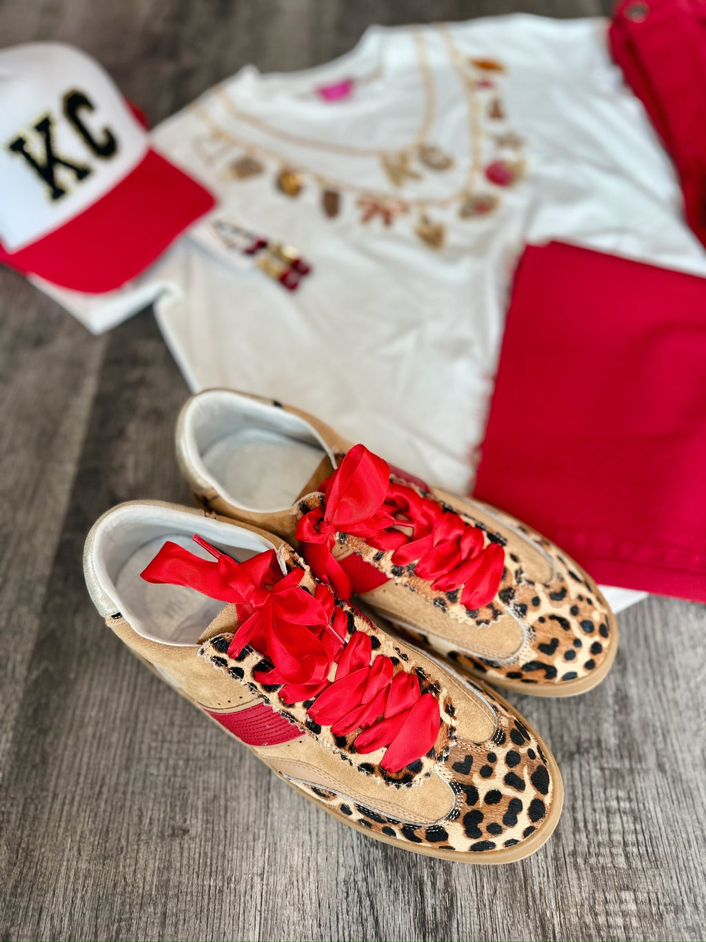 Red Satin Shoe Laces