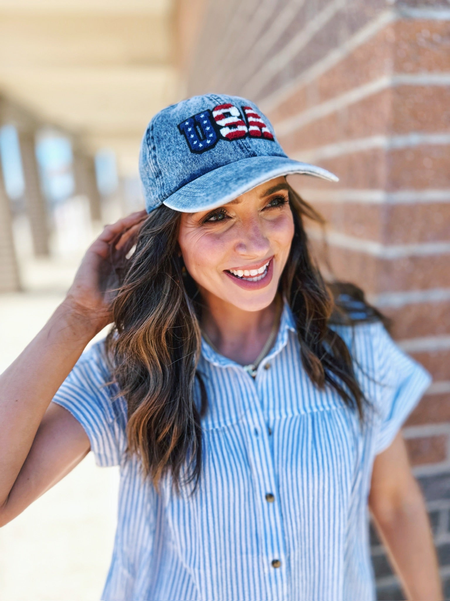 USA Denim Hat