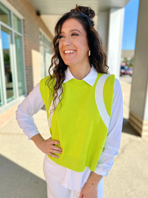 Queen of Sparkles Tennis Sweater Vest