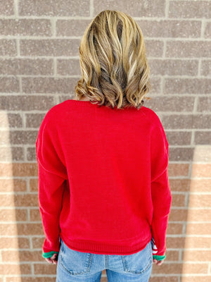 Merry Christmas Knit Sweater