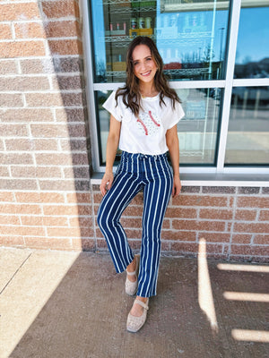 Queen of Sparkles Flower Baseball Tee