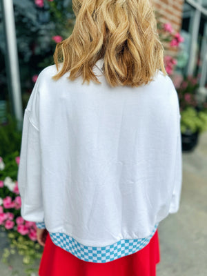 Queen of Sparkles Derby Sweatshirt