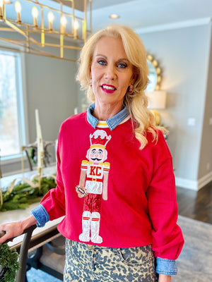 Queen of Sparkles X Amelia's Boutique - Custom KC Nutcracker Sweatshirt