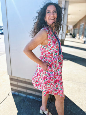 Women's Spring Floral Dress