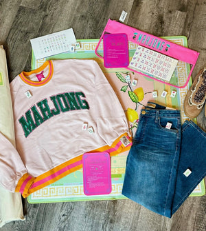 Queen of Sparkles Mahjong Sweatshirt