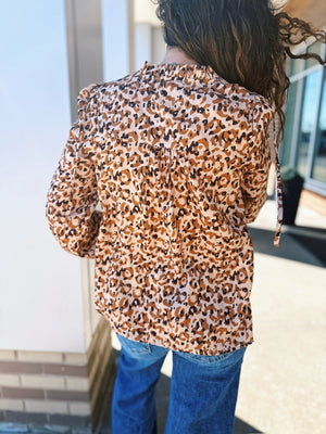Women’s Cheetah Print Top