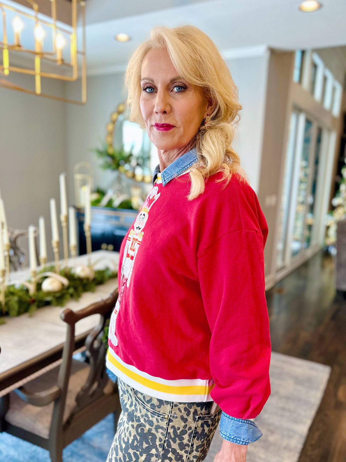 Custom KC Nutcracker Sweatshirt Queen of Sparkles X Amelia's Boutique -