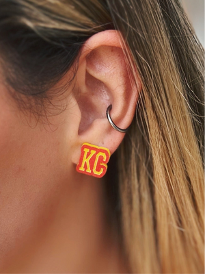 KC POST Acrylic Earrings