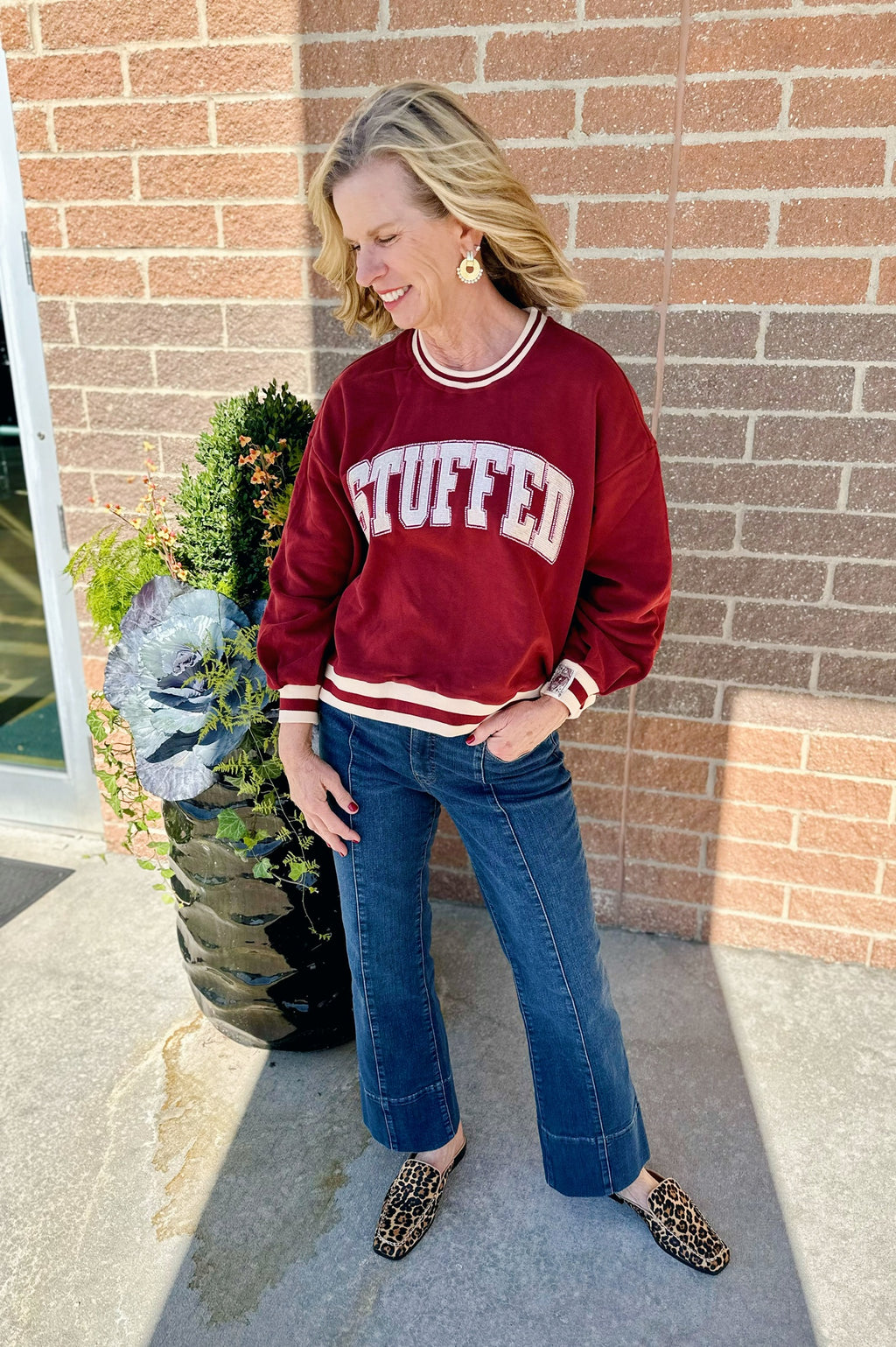 Queen of Sparkles STUFFED Sweatshirt