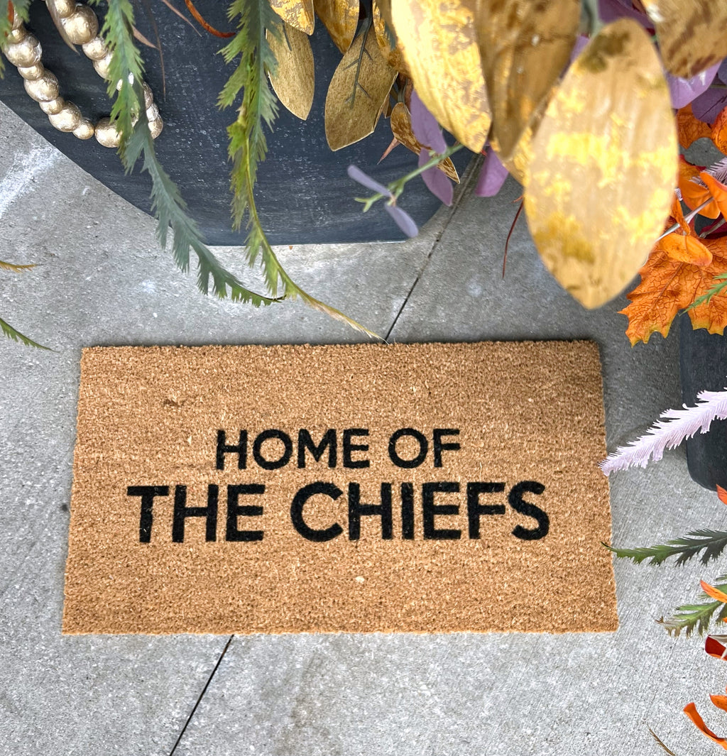 Home of the Chiefs Doormat