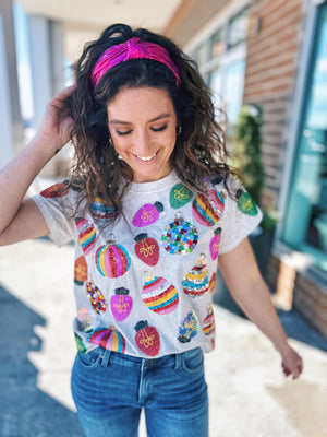 Queen of Sparkles Ornament Tee