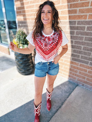 Queen of Sparkles Bandana Tee
