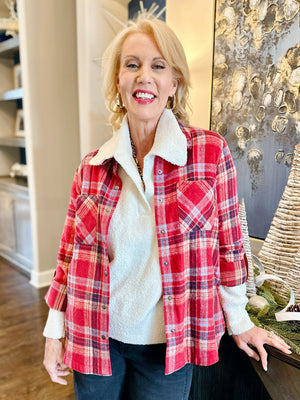 Fuzzy Sherpa Pullover