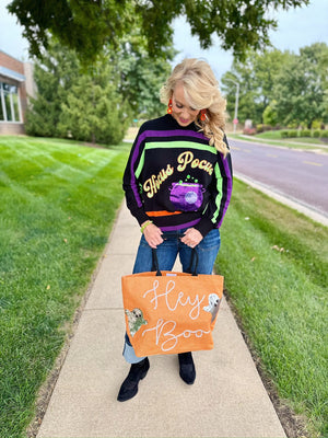 Queen of Sparkles Hocus Pocus Sweater