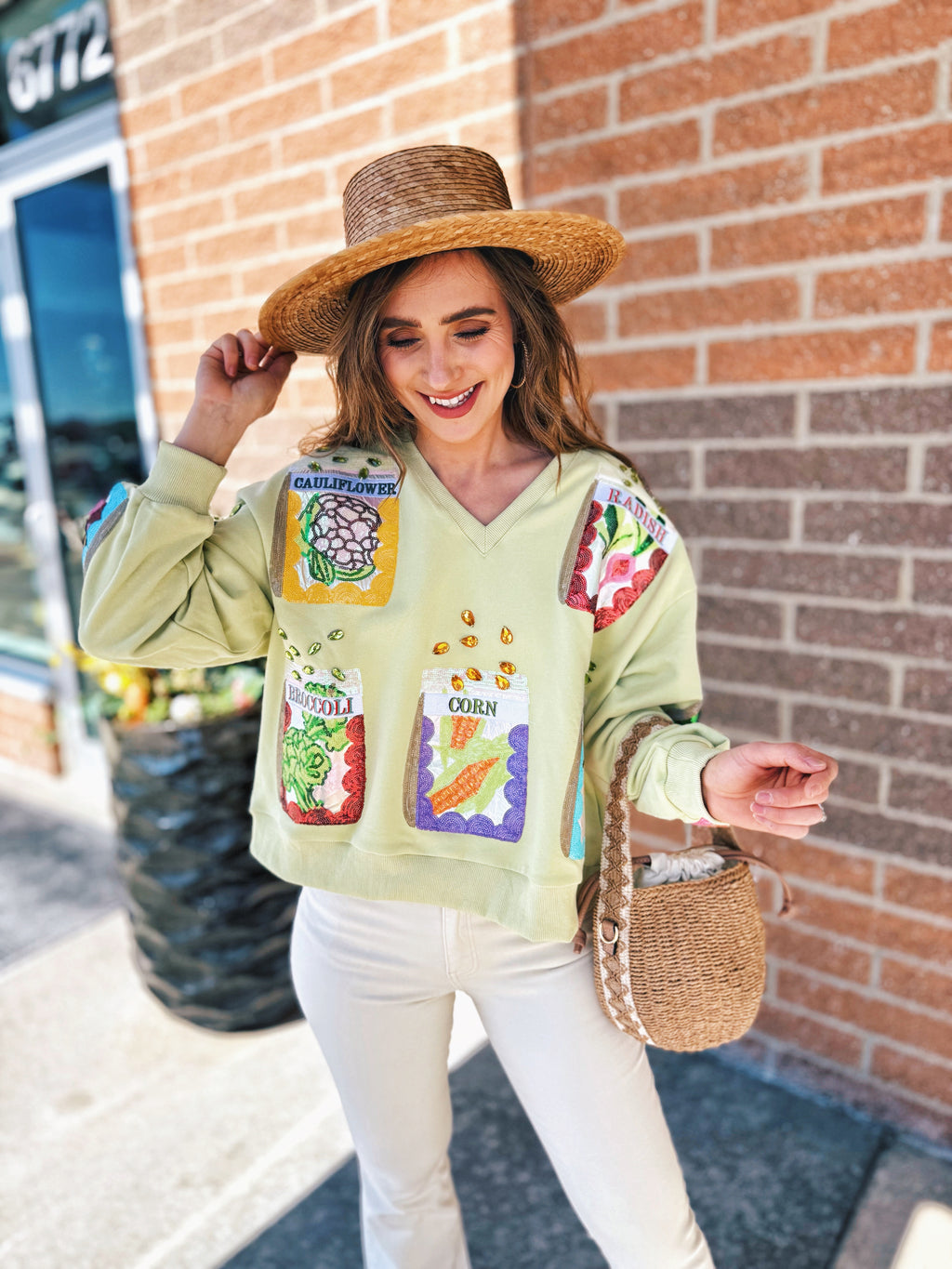 Queen of Sparkles Seed Sweatshirt