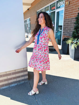 Women's Spring Floral Dress