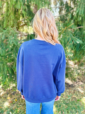 Queen of Sparkles Let's Go Girls Rodeo Sweatshirt