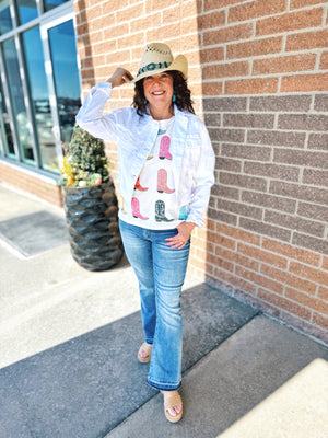 Queen of Sparkles Rodeo Tee