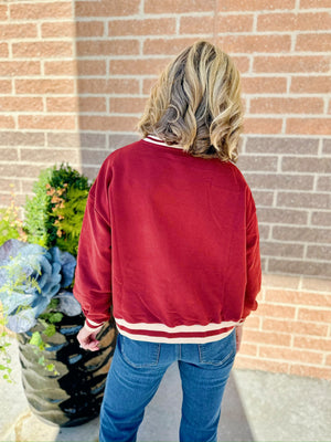 Queen of Sparkles STUFFED Sweatshirt