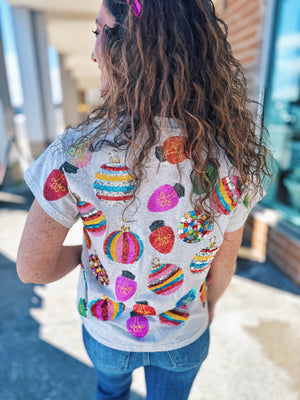 Queen of Sparkles Ornament Tee