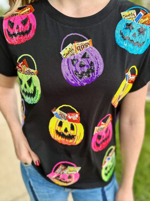 Queen of Sparkles Candy Basket Tee