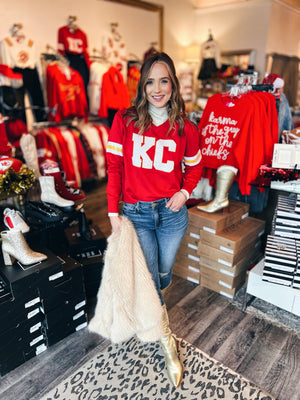 QOS Varsity KC Sweater