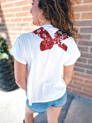 Queen of Sparkles Bandana Tee