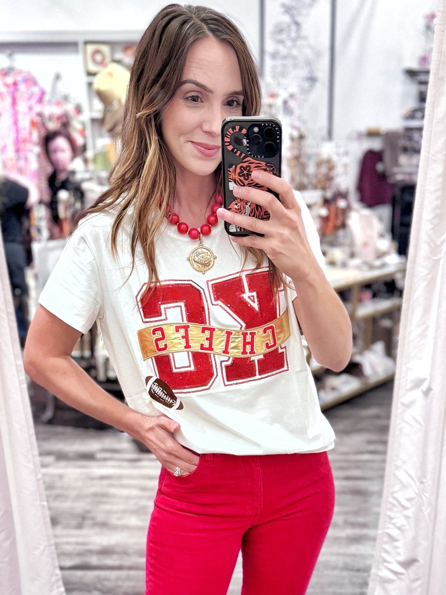 KC Banner Tee - Queen of Sparkles X Amelia's Boutique - Amelia's Boutique