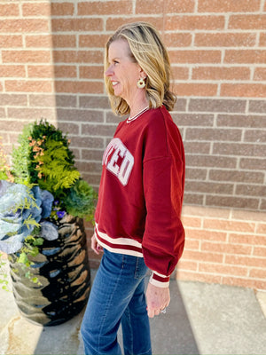 Queen of Sparkles STUFFED Sweatshirt