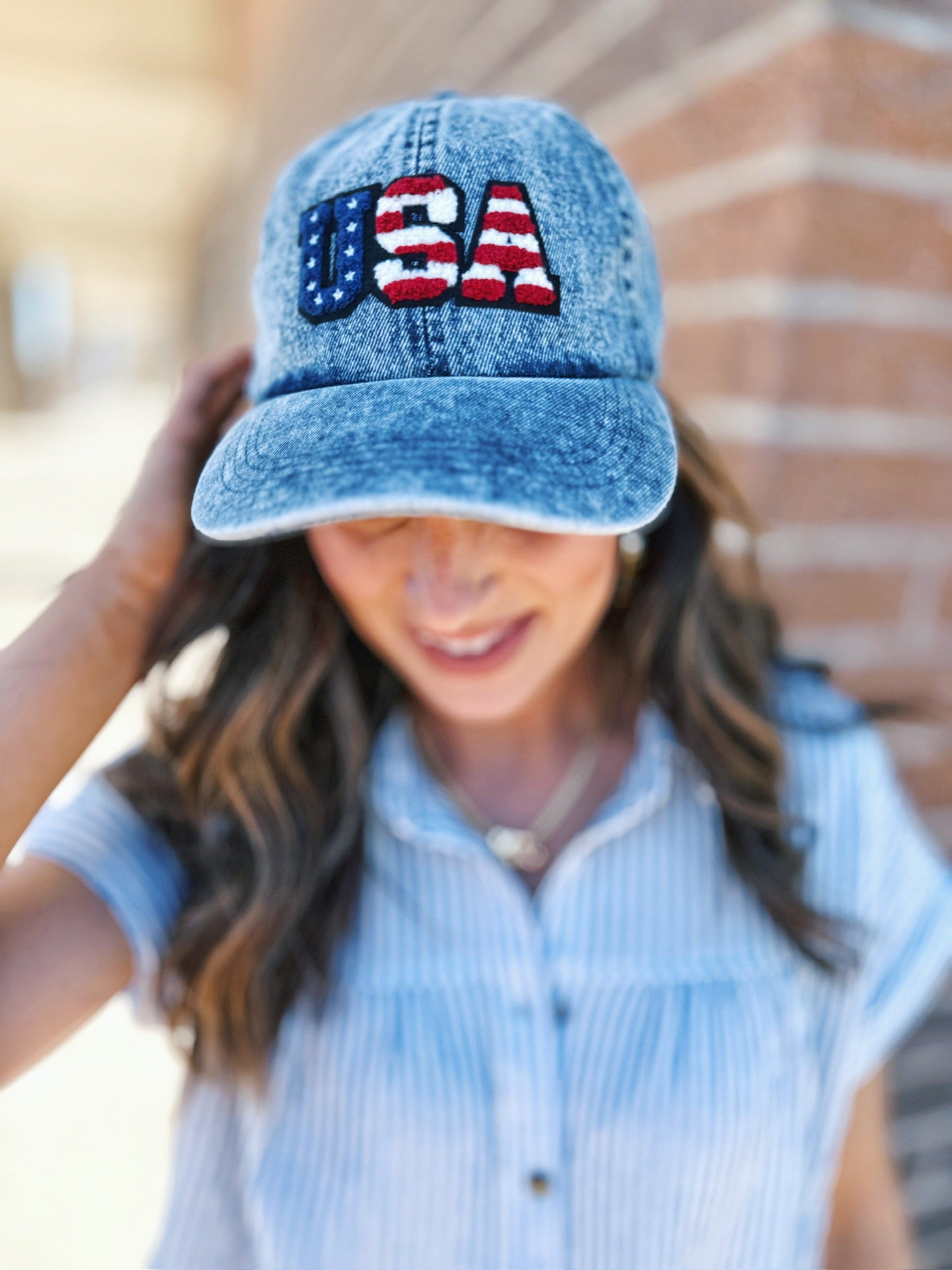 USA Denim Hat