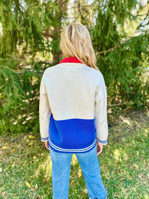 Jayhawks Varsity Cardigan