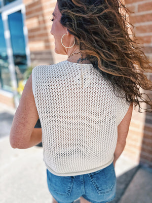 Knit Sweater Vest