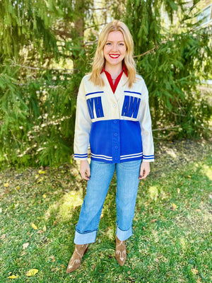 Jayhawks Varsity Cardigan
