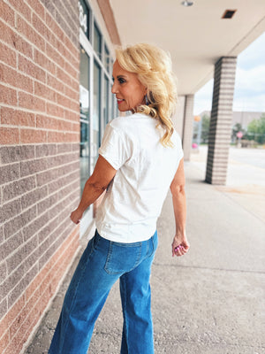 Queen of Sparkles (Licensed) KU Jayhawks Baseball Tee